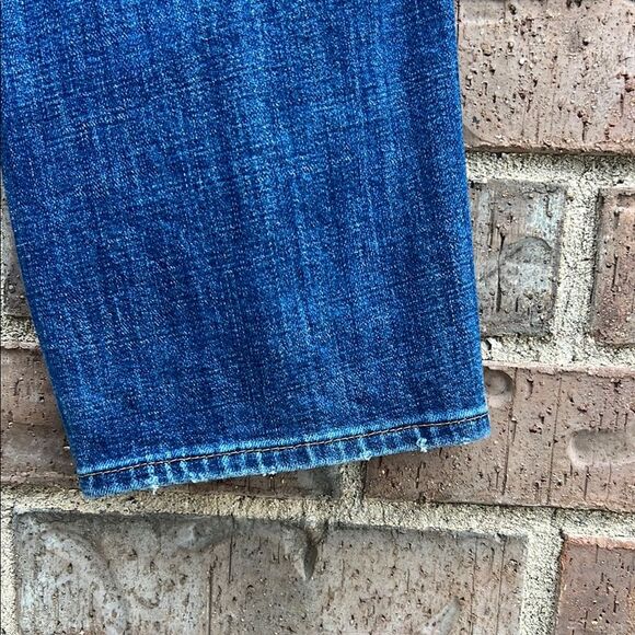 Talbots Women’s Modern Ankle Blue Straight Leg Jeans High Waist Copper Felt Fall - Picture 14 of 16